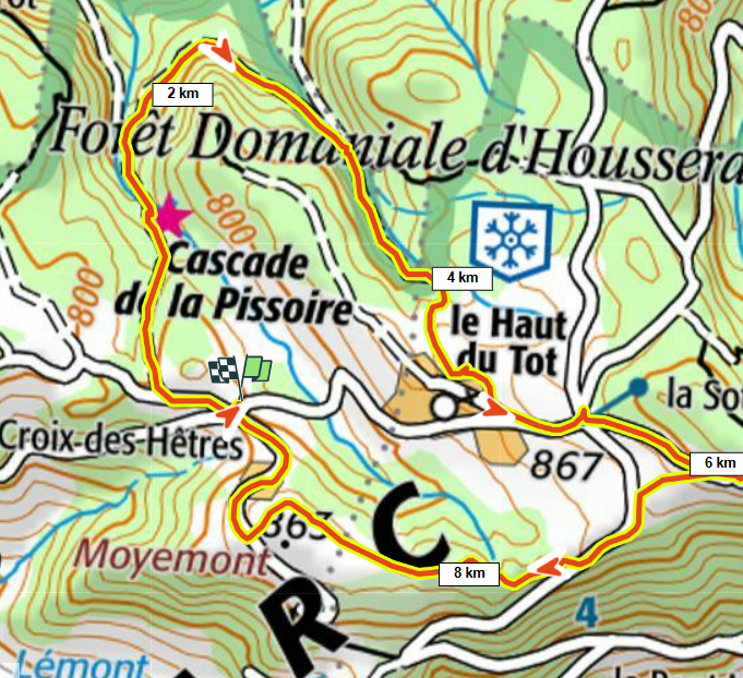 Vagney Haut du Tot 10 km GV MRA JA