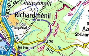 Azelot bois de Leleau D115 - 9,3 km - GD