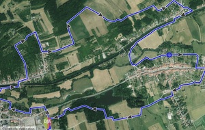 Dombasle cimetière  pour sommerviller. Le tour a l'envers.