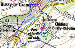 Bussy le Grand chateau de Rabutin