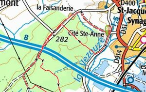Lunéville cités Ste Anne - 9,4 km - GD
