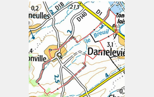 Damelevières - 9,8 km - GD