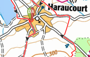 Haraucourt - 9,1 km - GD