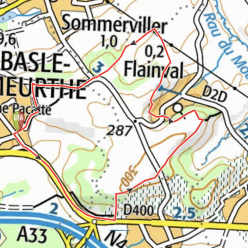 Dombasle Seille - 8,6 km - GD
