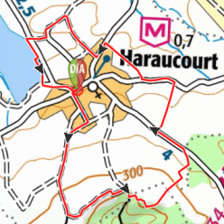 Haraucourt - 9,1 km - GD